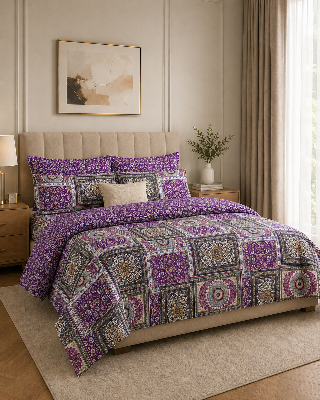 Royal Purple Mosaic