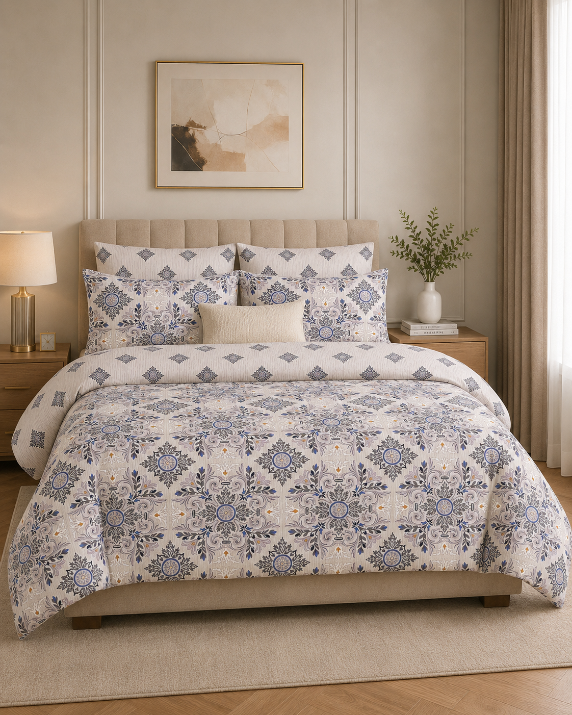 Ivory Royal Damask