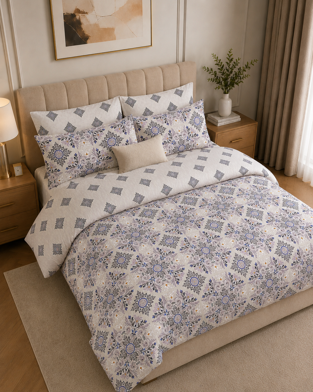 Ivory Royal Damask