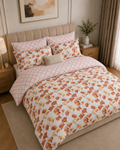 Comforter & Duvet Cover - Autumn Bloom Grid