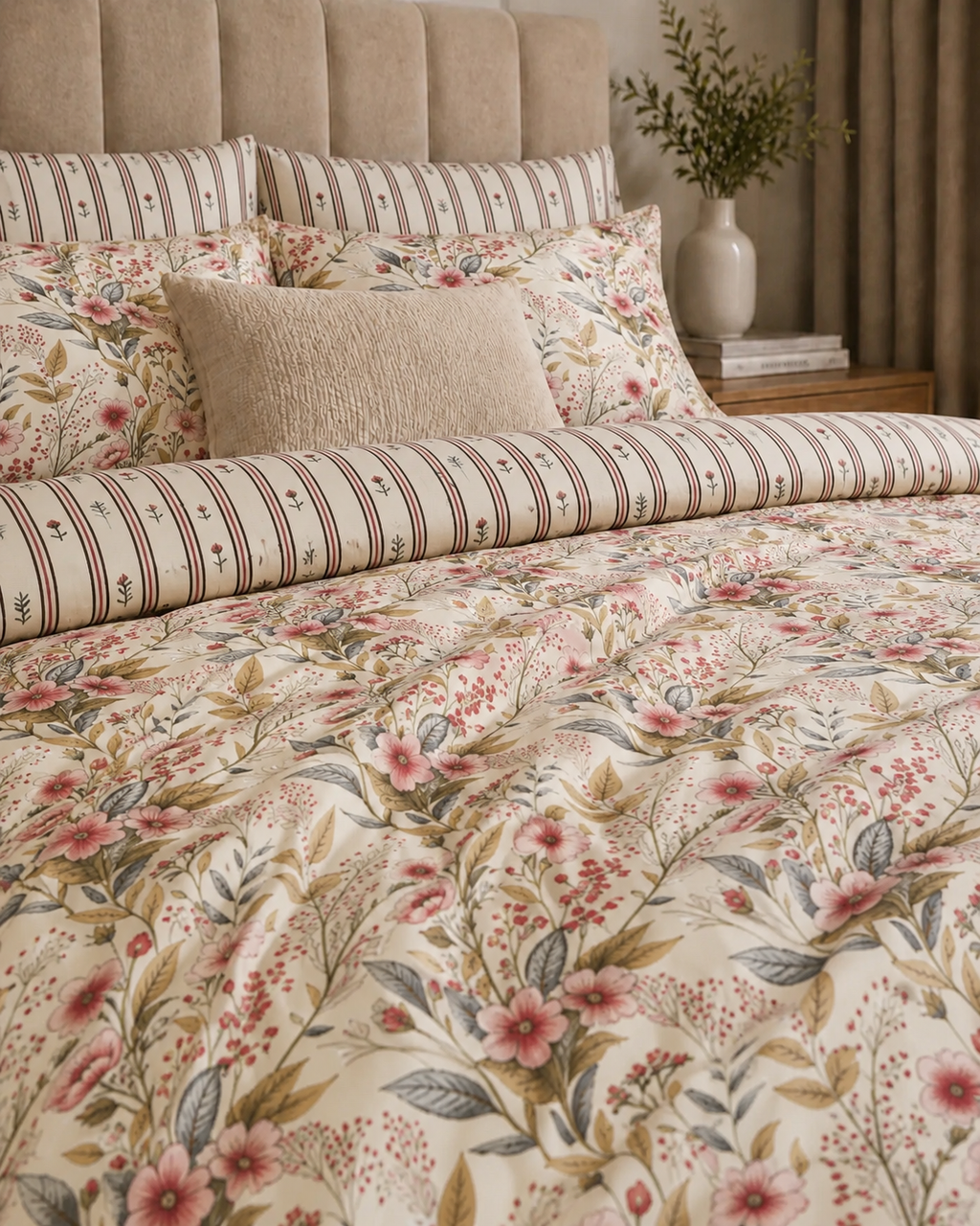 Floral Stripe Bloom