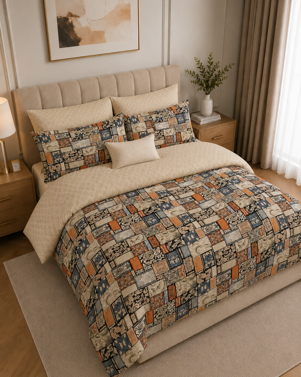 Comforter & Duvet Cover - Moasic Dune